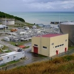 　ロシア南部ノボロシースクにある「カスピ海パイプラインコンソーシアム（ＣＰＣ）」の施設＝２０２１年８月（タス＝共同）