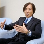 　神明ホールディングス（ＨＤ）の藤尾益雄社長＝１１月２６日、神戸市中央区