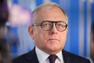 　ロシアのマツェゴラ駐北朝鮮大使＝２０２３年９月（タス＝共同）