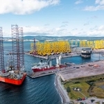 　英スコットランドのニグ港＝２０２２年８月（共同）