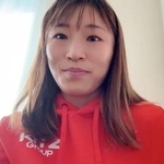 　レスリングの全日本選手権に向け、オンラインで取材に応じる須崎優衣＝２日