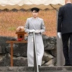 　昭和天皇の武蔵野陵を参拝された愛子さま＝３日午前、東京都八王子市（代表撮影）