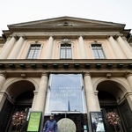 　ストックホルムのノーベル博物館。ノーベルウイークが６日から始まる＝４日（共同）