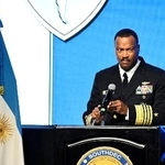 　米南方軍のホルシー司令官＝８月（ロイター＝共同）