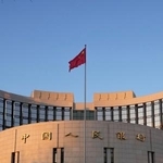 　中国人民銀行＝８日、北京（共同）