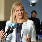 　ＩＯＣのコベントリー会長＝１１月、ニューヨーク（共同）