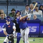 　メッツのアロンソ＝６月、ロサンゼルス（共同）