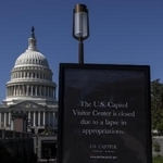 　米連邦議会の議事堂＝１０月、ワシントン（アナトリア通信提供・ゲッティ＝共同）