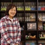 　漫画「ゲゲゲの鬼太郎」の作者、故水木しげるさんの長女原口尚子さん