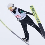 　女子で優勝した一戸くる実＝ピヤシリシャンツェ