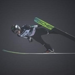 　ノルディックスキーＷ杯ジャンプに出場した二階堂蓮＝１４日、クリンゲンタール（ゲッティ＝共同）