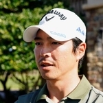 　最終ラウンドを終え、記者の質問に答える石川遼。通算５アンダーで３４位＝ＴＰＣソーグラス（共同）