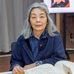 　ネリー・ザックス賞の授賞式に出席した多和田葉子さん＝１４日、ドイツ・ドルトムント（（Ｃ）Ｓｔａｄｔ　Ｄｏｒｔｍｕｎｄ／Ｂｅｎｉｔｏ　Ｂａｒａｊａｓ提供・共同）