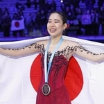 　２０２２年１２月、フィギュアスケート・ＧＰファイナルの女子で初出場優勝を果たした三原舞依＝イタリア・トリノ（共同）