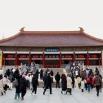 　中国江蘇省南京にある博物館「南京博物院」＝２月（共同）