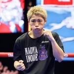 　防衛戦に向け練習する世界スーパーバンタム級主要４団体統一王者の井上尚弥＝リヤド（ゲッティ＝共同）