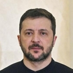 　ウクライナのゼレンスキー大統領（ゲッティ＝共同）