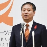 　スポーツ庁の河合純一長官＝１０月、文科省