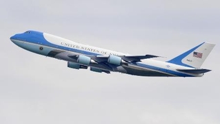 　米大統領専用機「エアフォースワン」