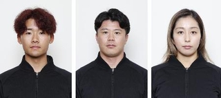 　五十嵐晴冬、小林竜登、新井真季子