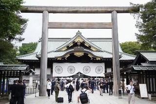 　東京・九段北の靖国神社