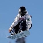 　スノーボードＷ杯女子ハーフパイプ第４戦で決勝に進んだ工藤璃星＝アスペン（ゲッティ＝共同）