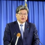 　自民党の萩生田幹事長代行＝２５年１２月、東京・永田町の党本部