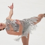 　女子フリーで演技するアリサ・リュウ＝セントルイス（ＡＰ＝共同）