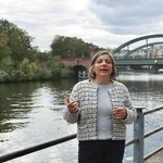 　ＷＷＦドイツのビビアン・ラダッツ氏＝２０２５年１０月、ドイツ・ベルリン（共同）