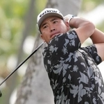 　最終調整する松山英樹＝ワイアラエＣＣ（共同）