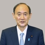 　自民党の菅義偉元首相
