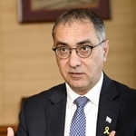 　共同通信のインタビューに応じるイスラエルのコーヘン駐日大使