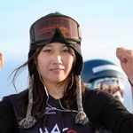 　スロープスタイル第２戦女子で、今季初優勝を果たした村瀬心椛＝ラークス（共同）