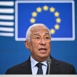 　ＥＵのコスタ大統領＝昨年１０月、ブリュッセル（ゲッティ＝共同）