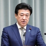 　記者会見する木原官房長官＝１９日午前、首相官邸