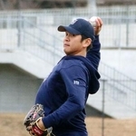 　自主練習を公開したＤｅＮＡの山崎＝川崎市