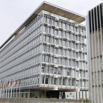 　世界保健機関（ＷＨＯ）の本部＝スイス・ジュネーブ（共同）