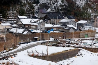 　石川県輪島市の西保地区＝１月