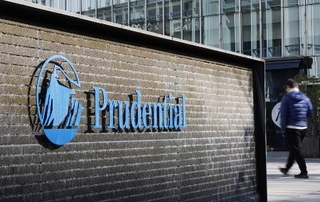 　プルデンシャル生命保険のロゴ＝東京都千代田区