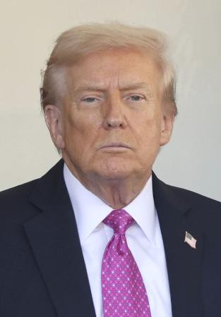 　トランプ米大統領（ゲッティ＝共同）