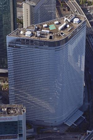 　電通本社が入るビル