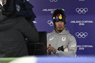 　男子４回戦を終えた高橋弘篤＝コルティナダンペッツォ（共同）