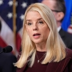 　ボンディ司法長官＝２０２５年１１月（ＡＰ＝共同）