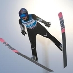 　小林陵侑の飛躍＝ビリンゲン（共同）