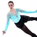 　フィギュアスケートのジャンプを競うロシア連盟独自の大会に出場したカミラ・ワリエワ＝１月３１日、モスクワ（タス＝共同）