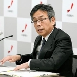 　記者会見する中部電力の林欣吾社長＝２日午後、名古屋市