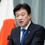 　記者会見する木原官房長官＝３日午前、首相官邸