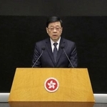 　香港政府トップの李家超行政長官＝２０２５年１２月、香港