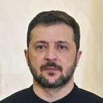 　ウクライナのゼレンスキー大統領（ゲッティ＝共同）