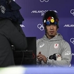 　男子４回戦を終えた高橋弘篤＝コルティナダンペッツォ（共同）